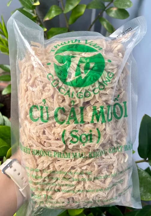 Củ cải muối xắt sợi