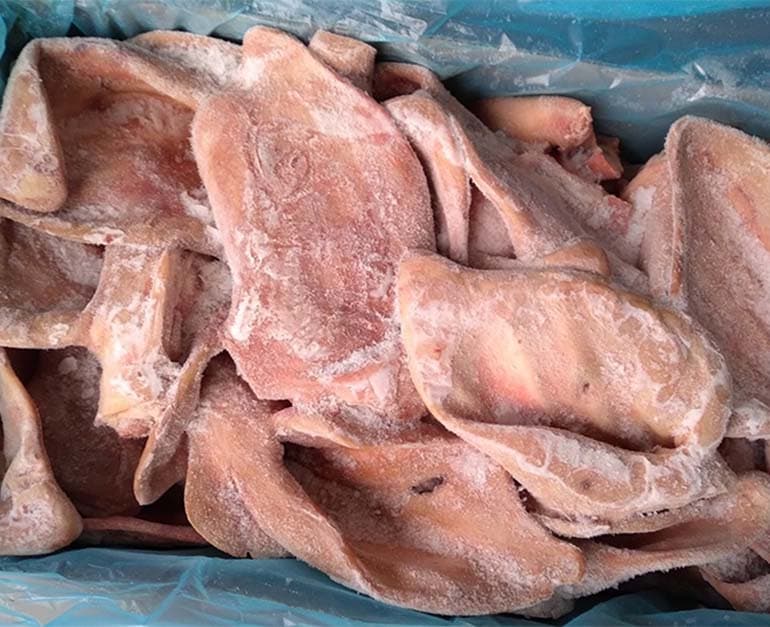 Đông lạnh -tai heo loại 1 (10kg)