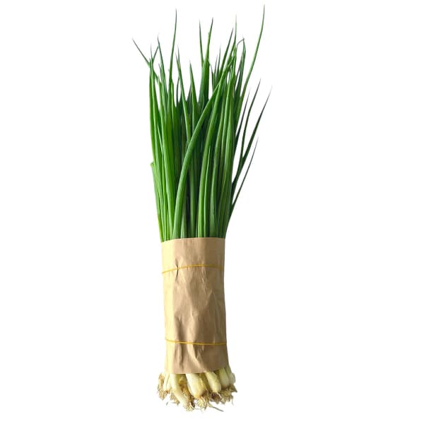 Hành lá cắt gốc