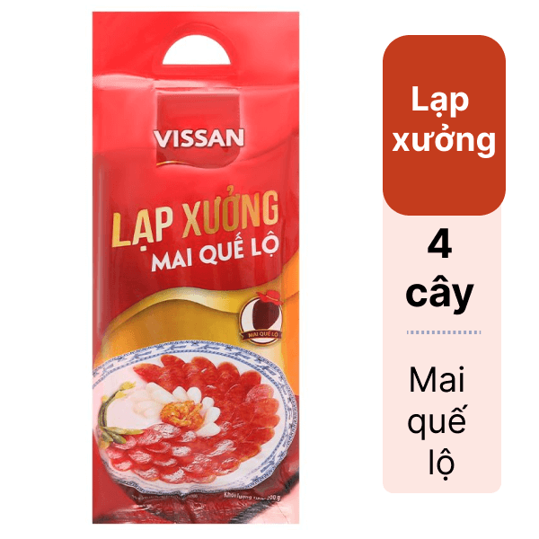 Lạp xưởng vissan 200g