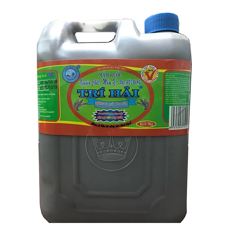 Mắm ruốc can 5l